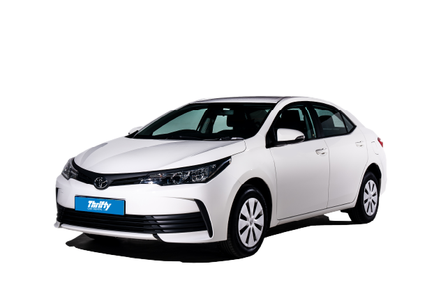 rent a toyota corolla quest from thrifty