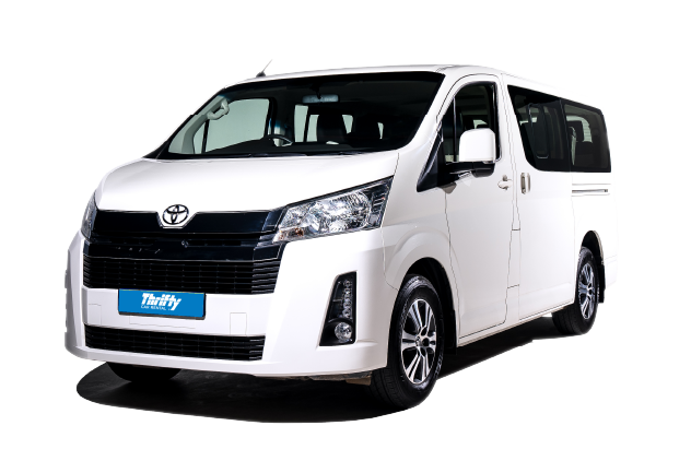 rent a toyota quantum mini bus from thrifty