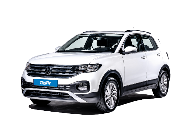 rent a vw t-cross from thrifty
